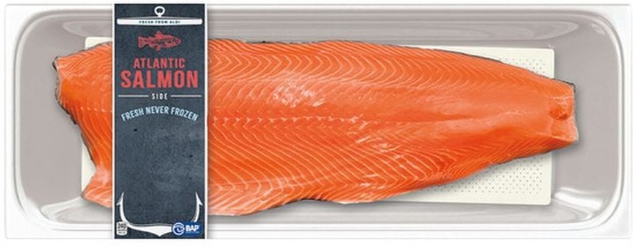 Fresh, Never Frozen Atlantic Salmon Side