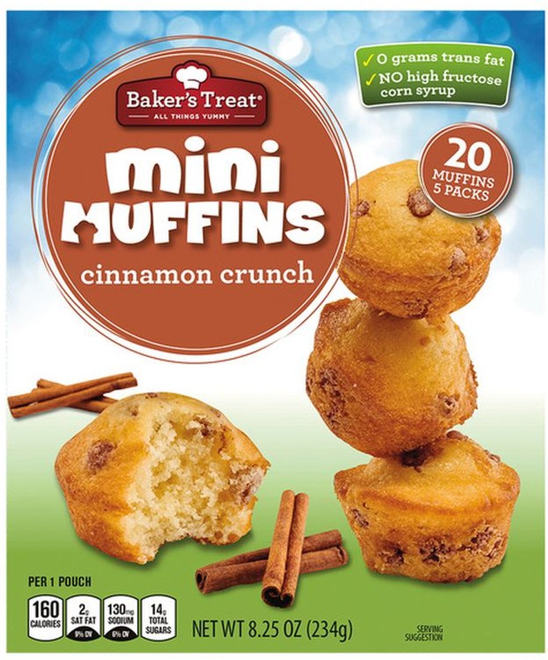 Cinnamon Crunch Mini Muffins