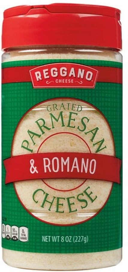 Grated Parmesan and Romano Cheese