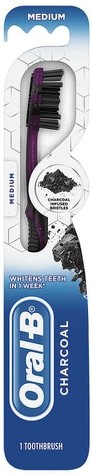 Charcoal Toothbrush, Medium