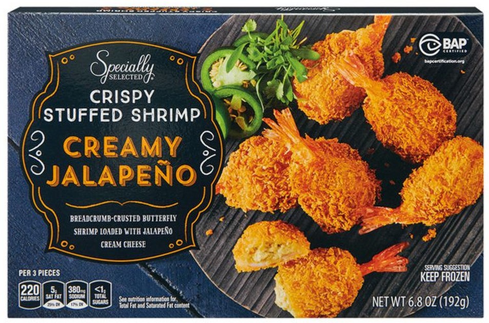 Creamy Jalapeno Crispy Stuffed Shrimp