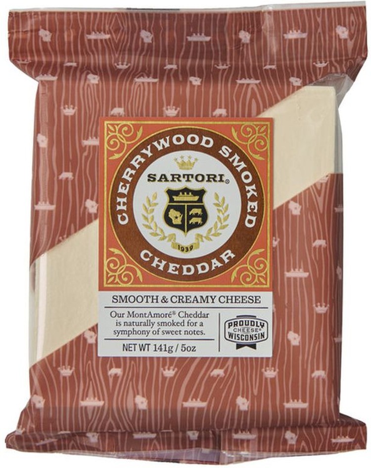 Cheese, Smooth & Creamy, Cherrywood Smoked Cheddar