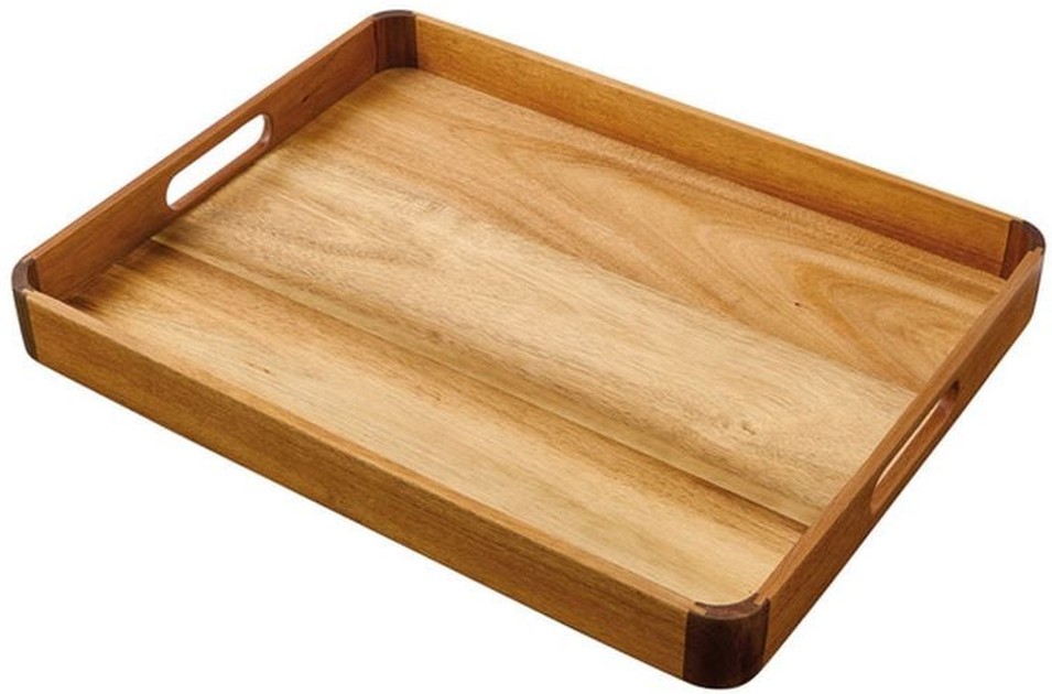 Curved Acacia Tray