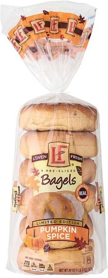 Pumpkin Bagels
