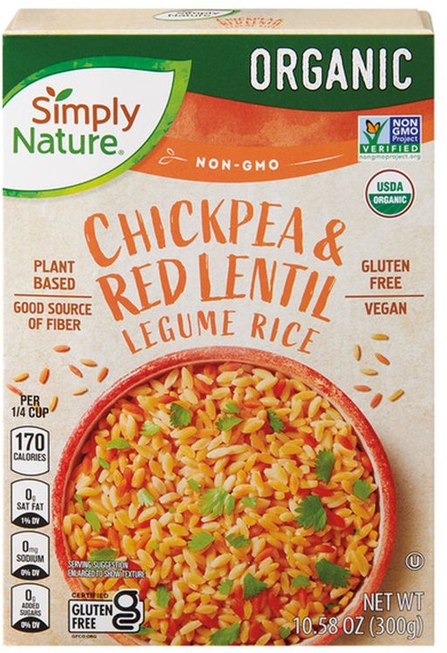 Organic Chickpea & Lentil Legume Rice