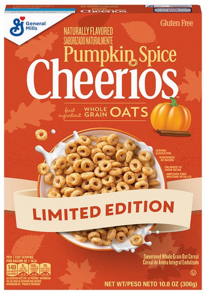 Pumpkin Spice Gluten Free Breakfast Cereal