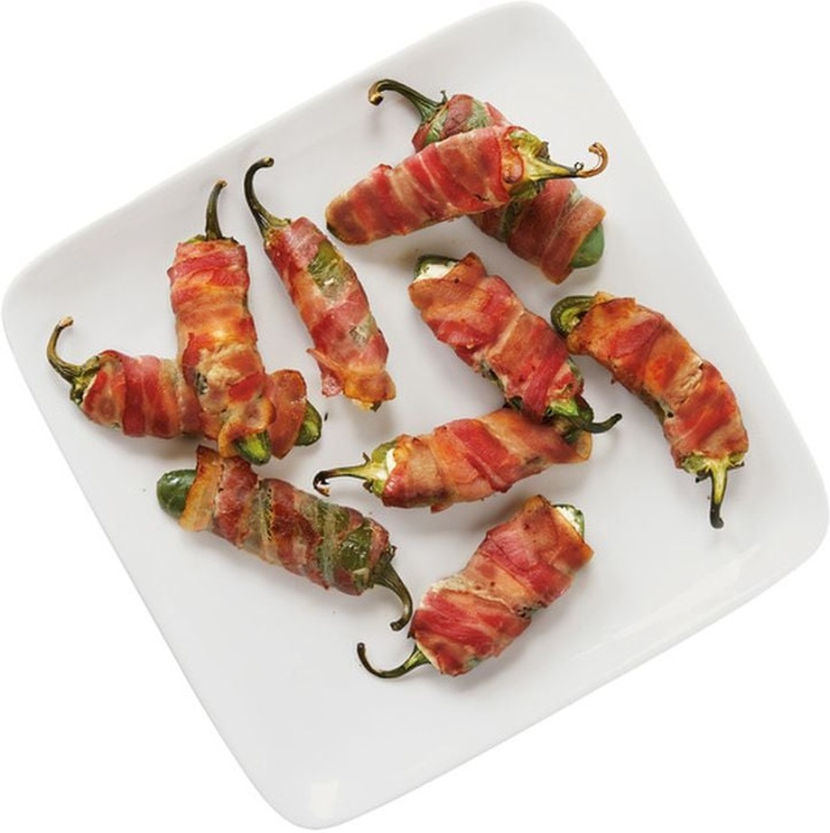 Bacon Wrapped Jalapeno Peppers