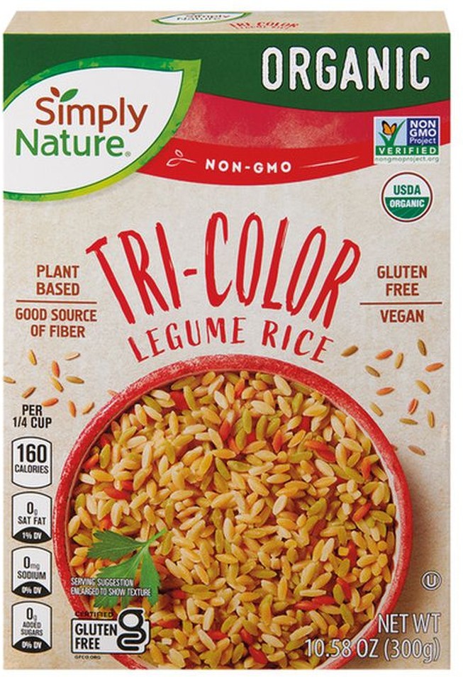 Organic Tricolor Legume Rice