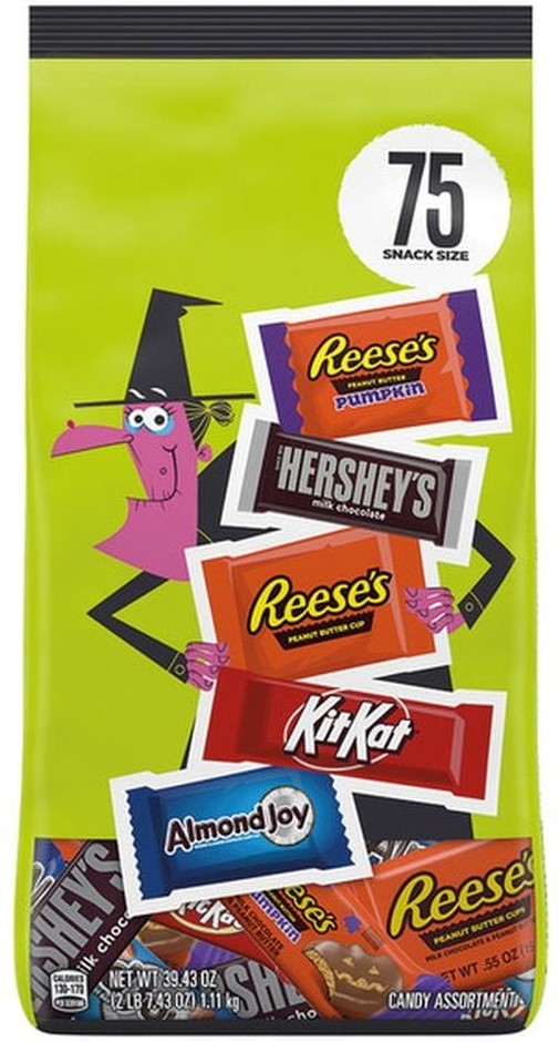 Assorted Flavored Snack Size Halloween Candy