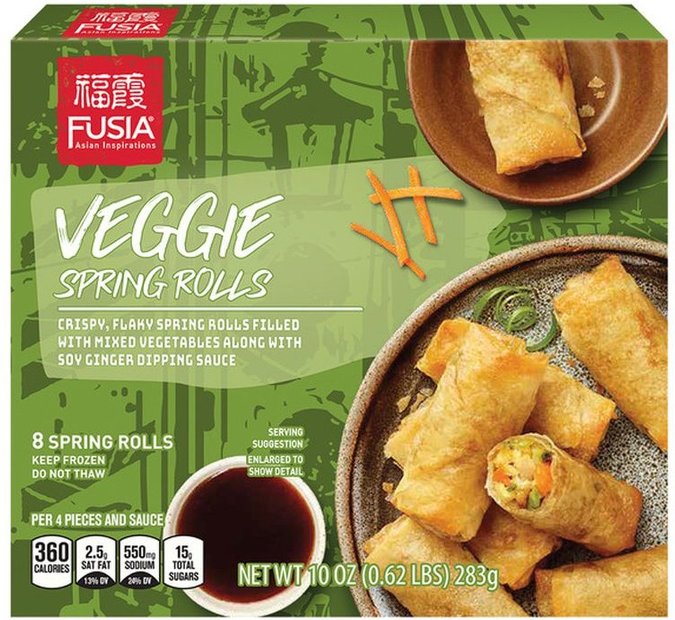 Asian Inspiration Veggie Spring Rolls