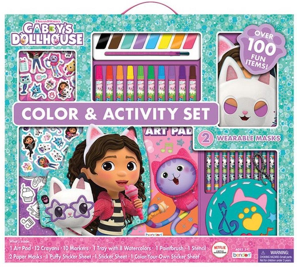 Gabby's Dollhouse World of Art & Activity Set