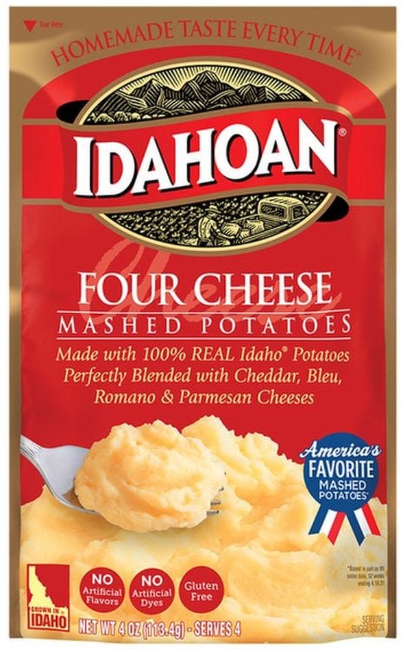 Four Cheese Mashed Potatoes