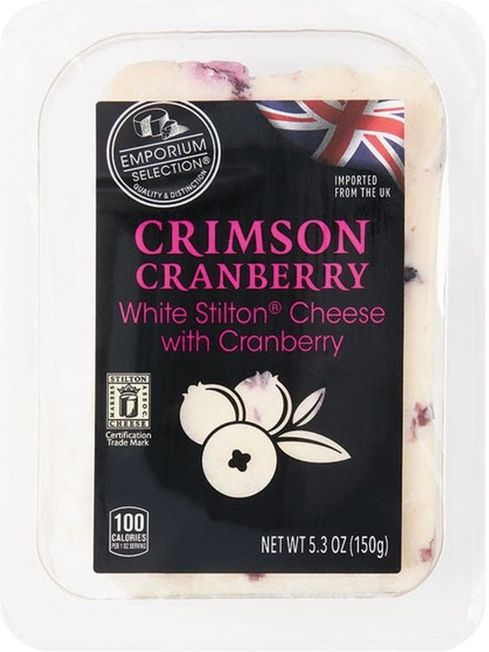 White Stilton With Cranberry