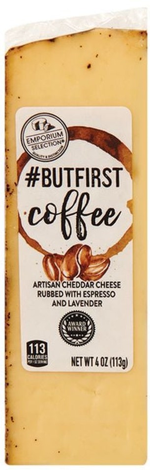 But First Coffee Lavender & Espresso Cheddar Cheese