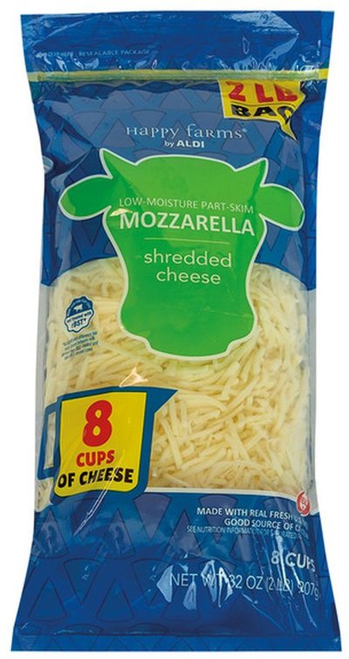 Shredded Low-moisture Part-skim Mozzarella Cheese