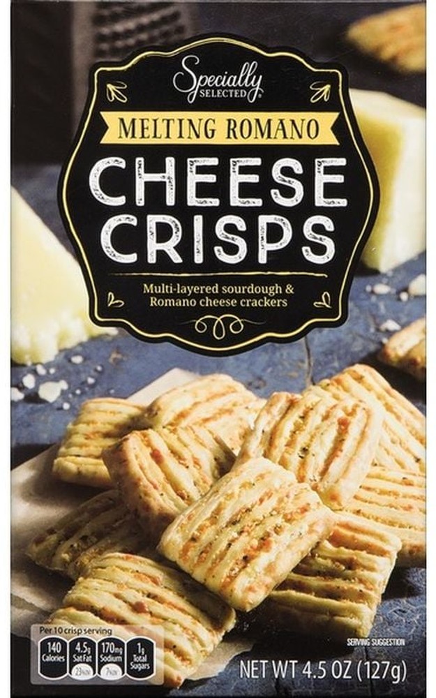 Melting Romano Cheese Crisp