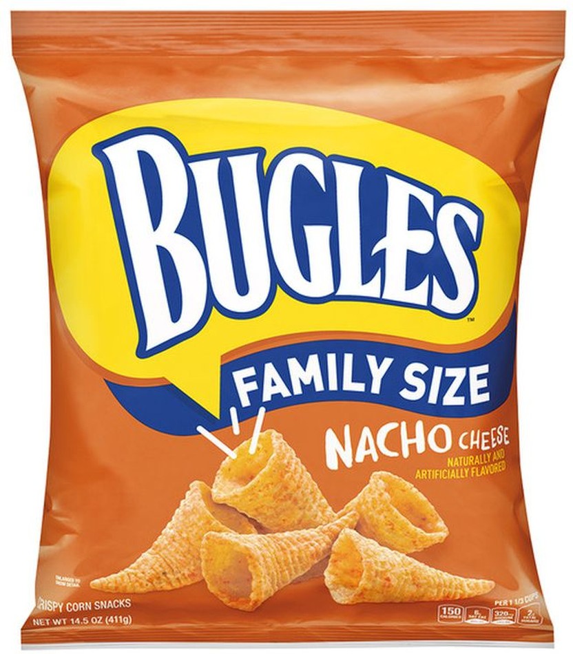 Crispy Corn Snacks Nacho Cheese