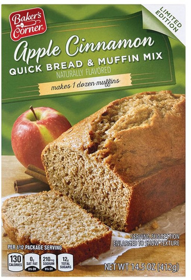 Apple Cinnamon Quick Bread Mix