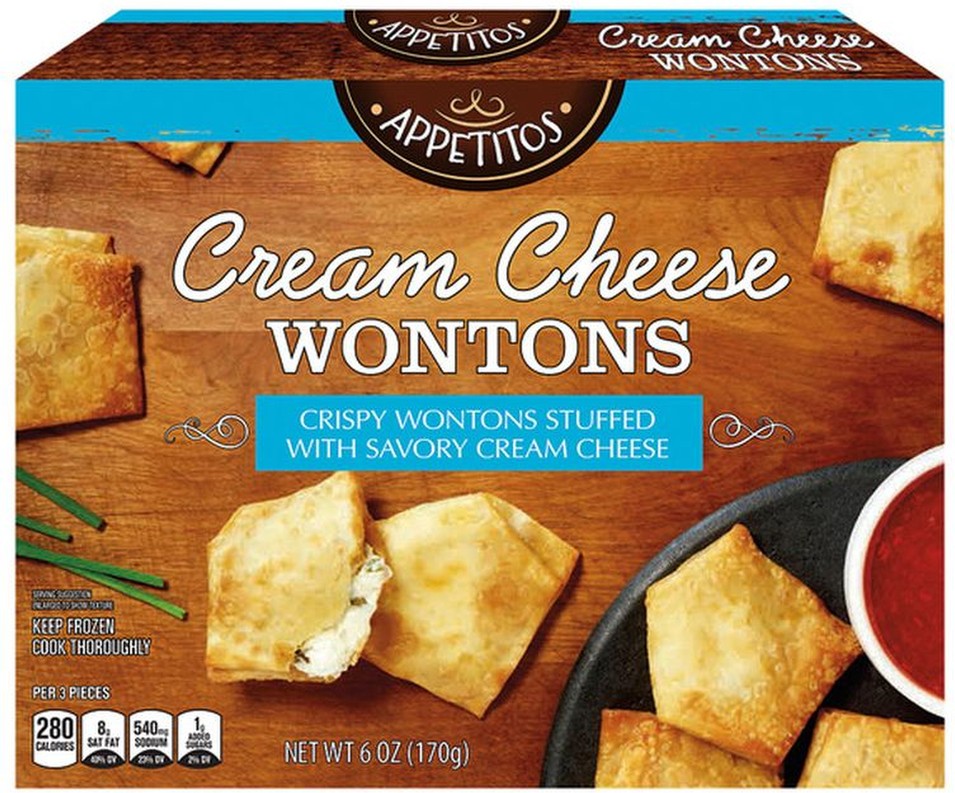 Cream Cheese Wontons