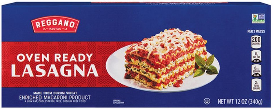 Oven Ready Lasagna Noodles