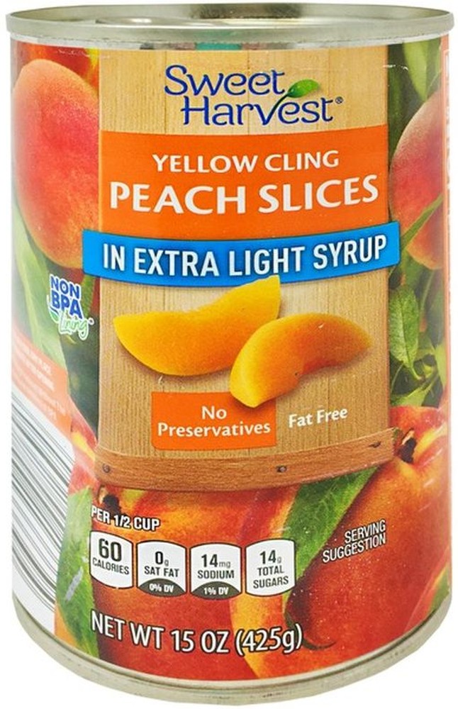 Peach Slices in Extra Light Syrup