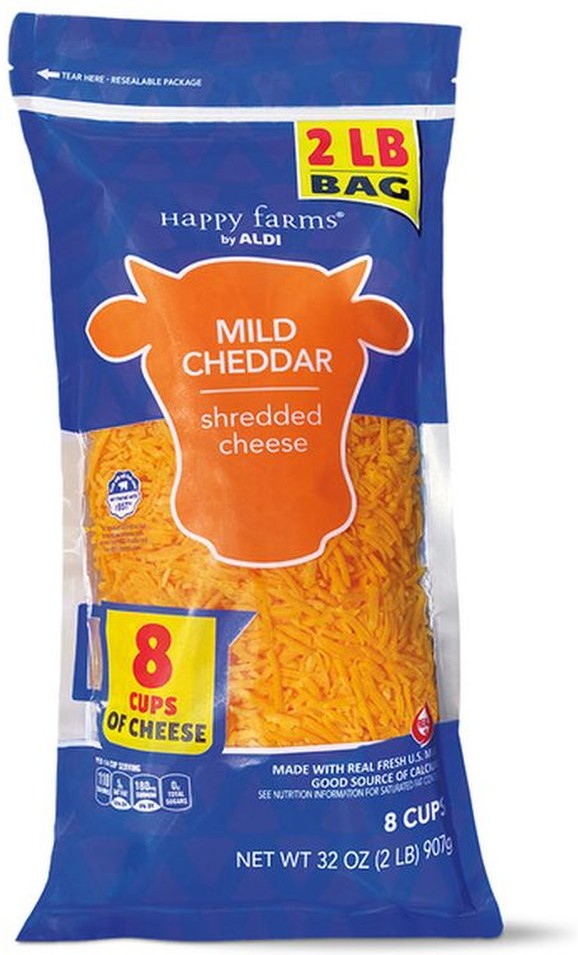 Mild Cheddar Shredded Cheese