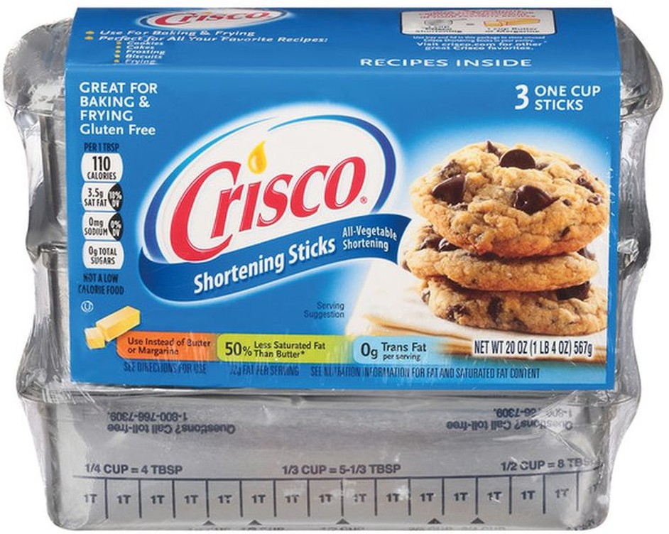All-Vegetable Shortening Baking Sticks