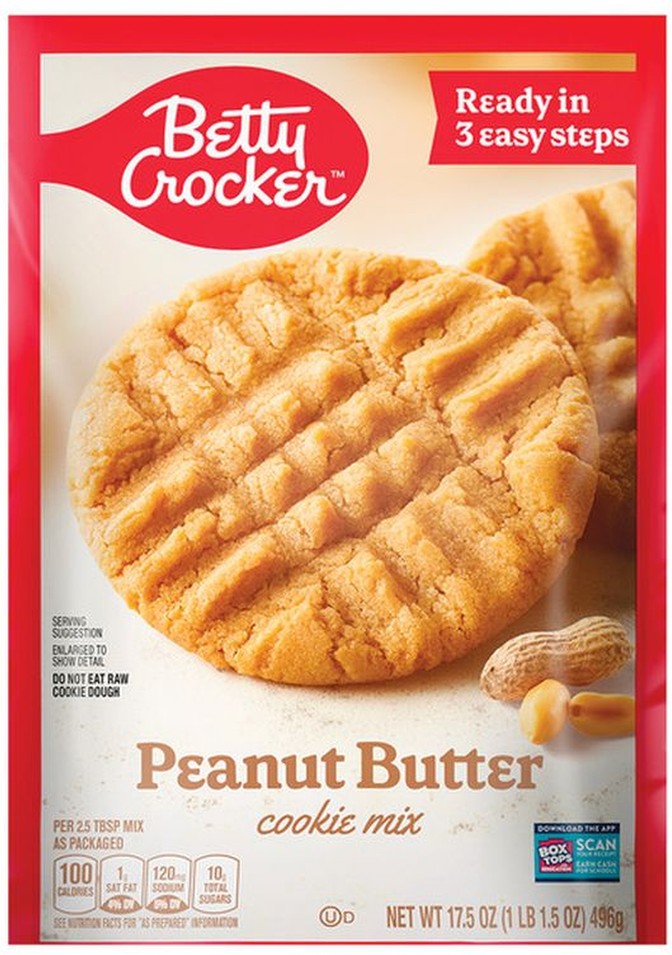 Ready to Bake Peanut Butter Cookie Mix