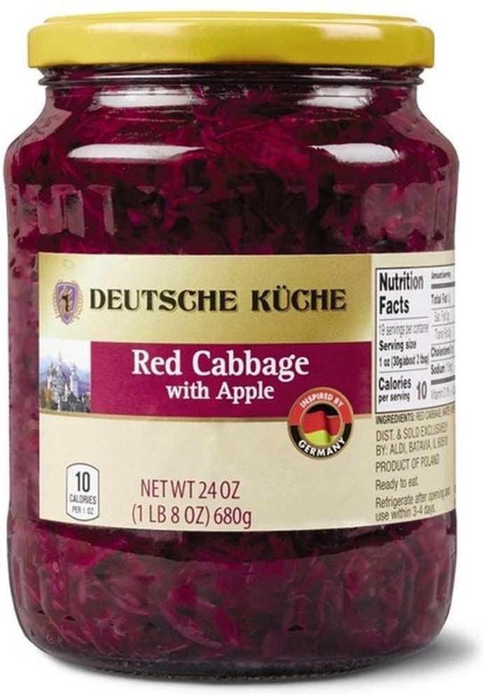 Red Cabbage with Apples