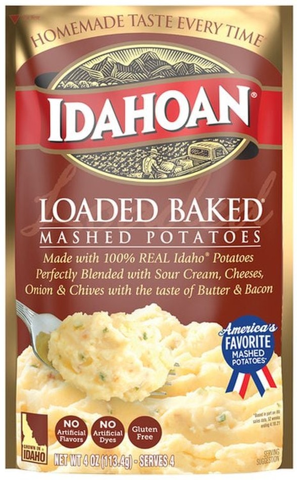 Loaded Baked Mashed Potatoes