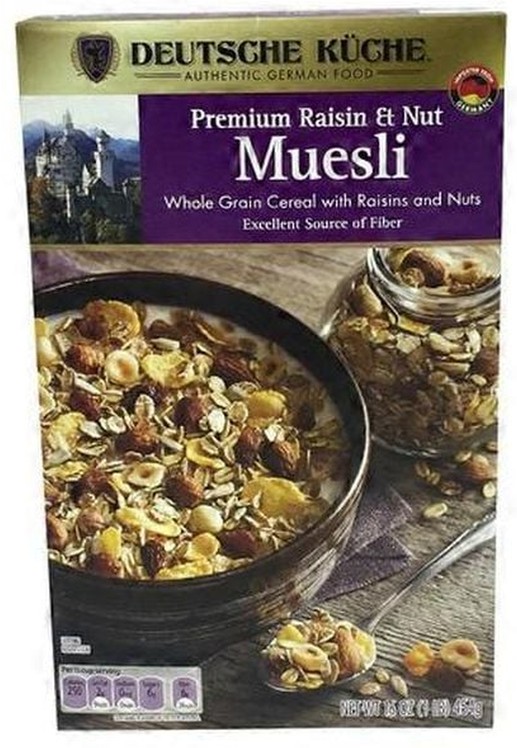 Raisin and Nut Muesli