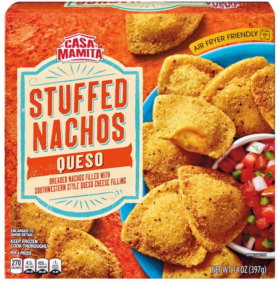 Queso Stuffed Nachos