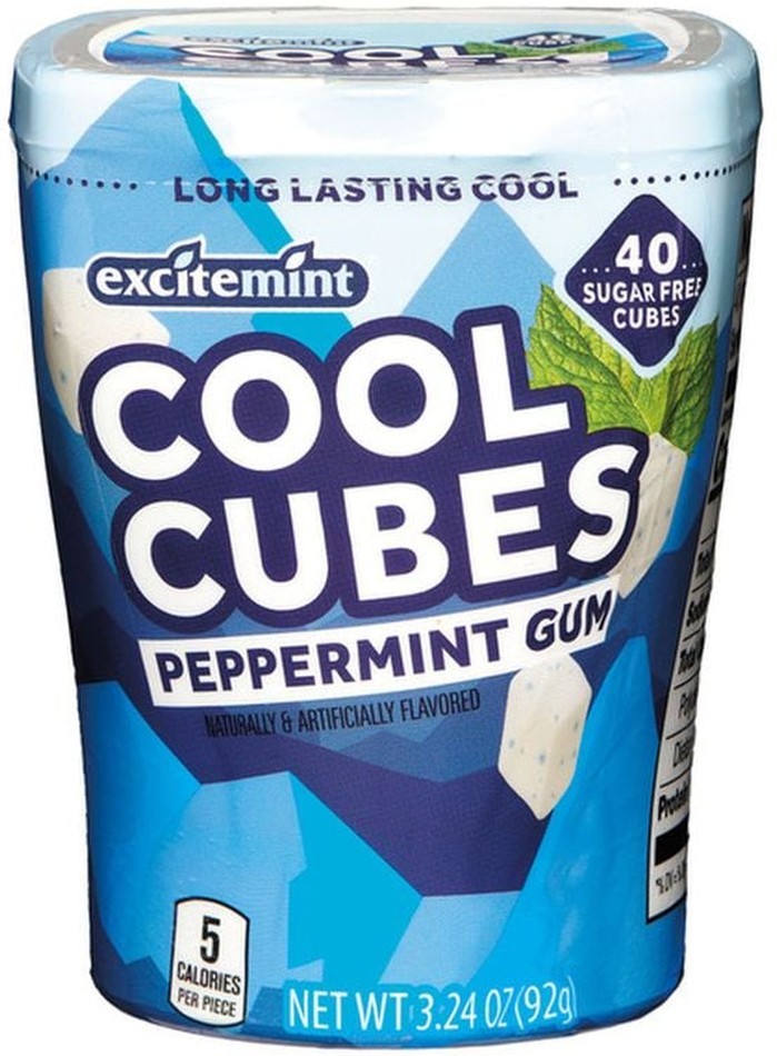 Peppermint Cube Gum