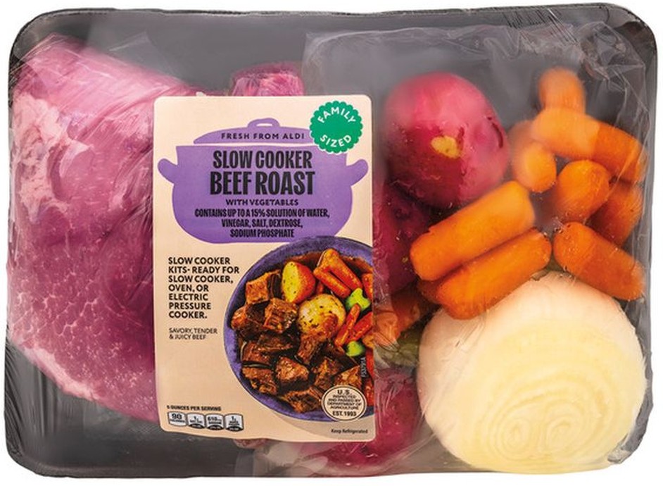 Slow Cooker Beef Roast with Vegetables Meal Kit
