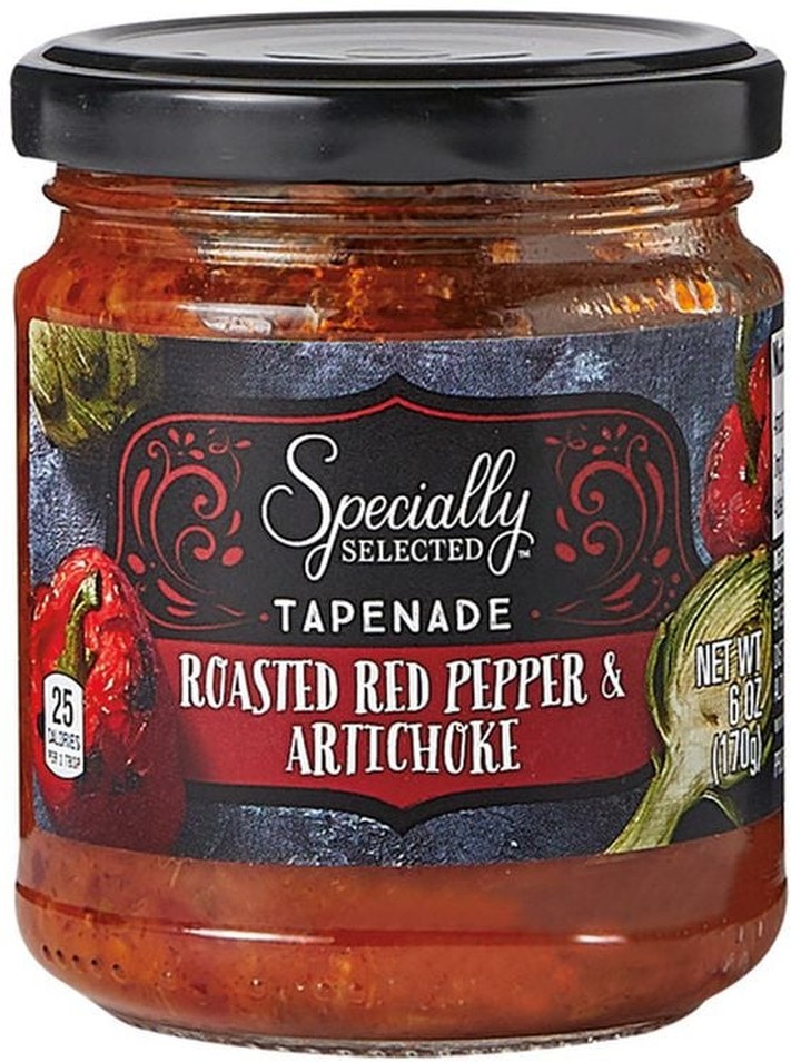 Roasted Red Pepper Artichoke Tapenade