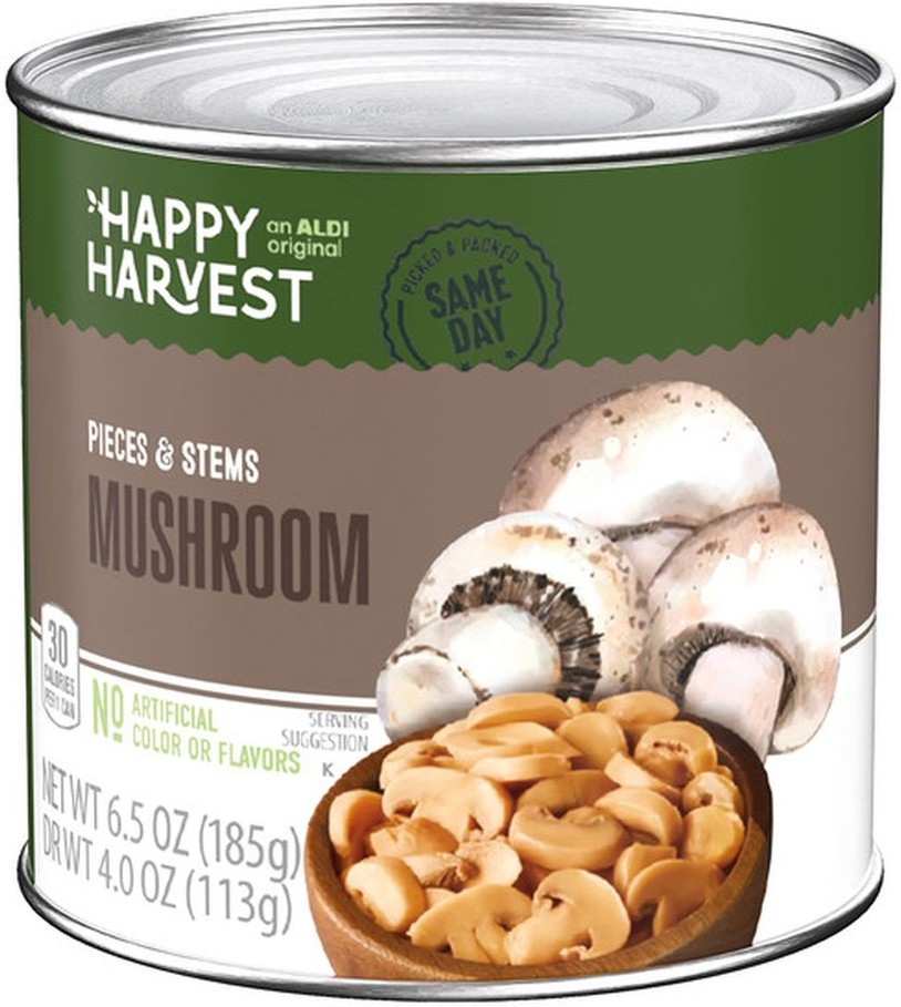 Canned Mushrooms