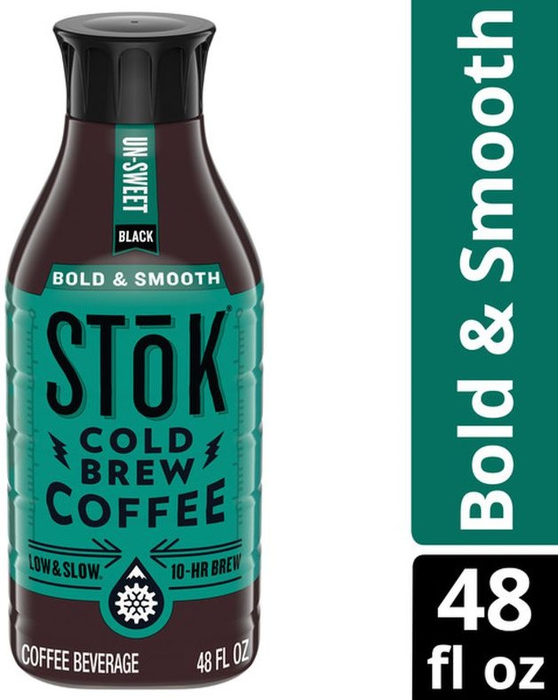Arabica-Based Blend Cold Brew Coffee, Black, Unsweetened, Medium Roast
