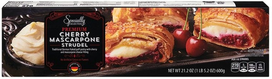 Premium Mascarpone Cherry Strudel