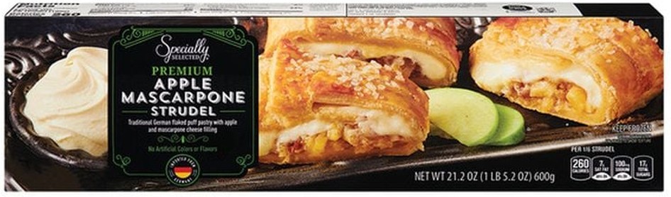 Premium Mascarpone Apple Strudel