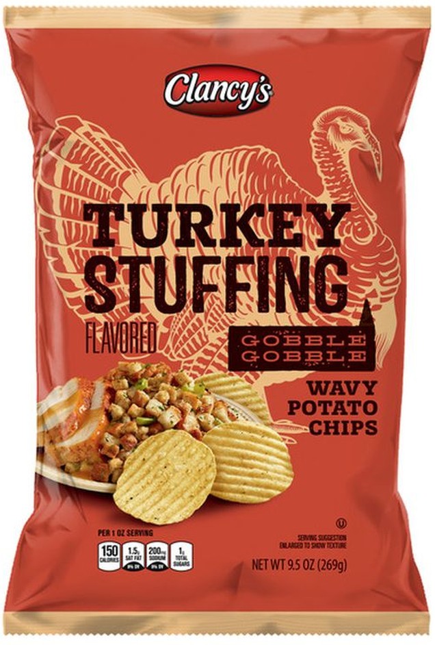 Turkey and Stuffing Potato Chips