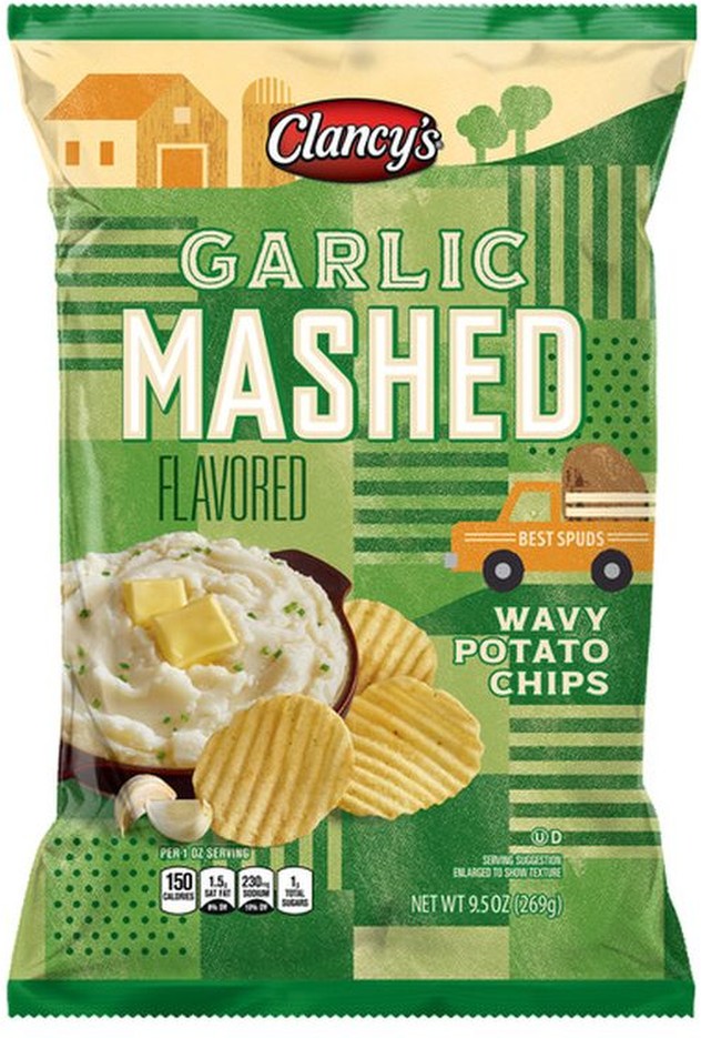 Garlic Mashed Potato Chips