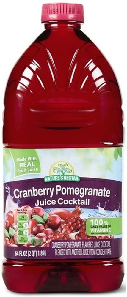 Cranberry Pomegranate Juice Cocktail