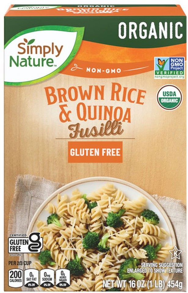 Organic Brown Rice Quinoa Fusilli