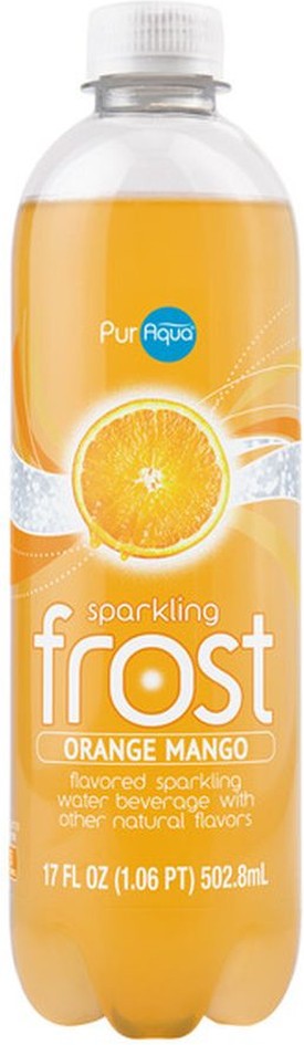 Orange Mango Sparkling Flavored Frost Water