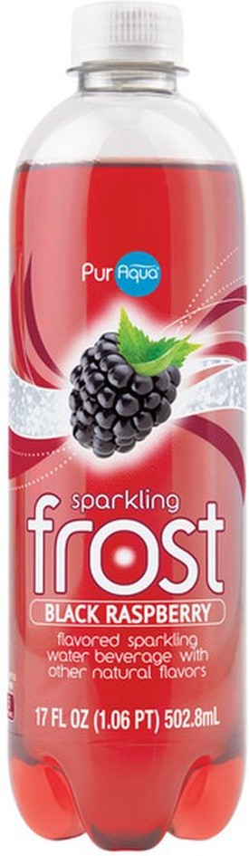 Black Raspberry Sparkling Flavored Frost Water