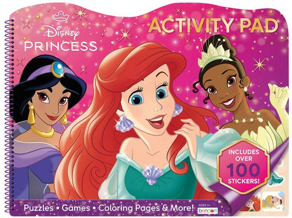 Disney Princess Storybook & Activity Pad
