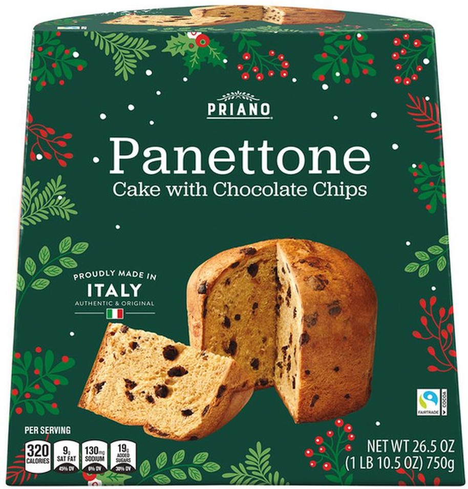 Panettone with Chocolate Chips