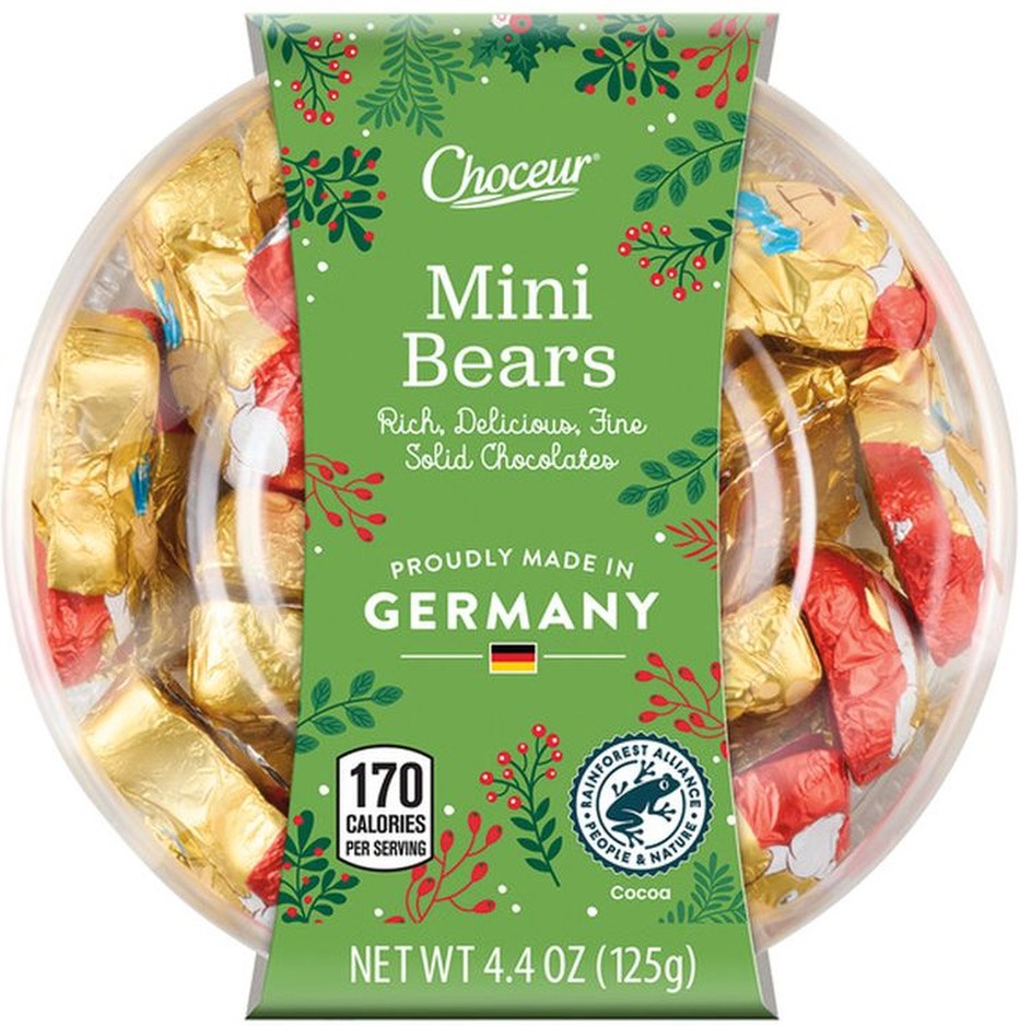 Solid Milk Chocolate Bears