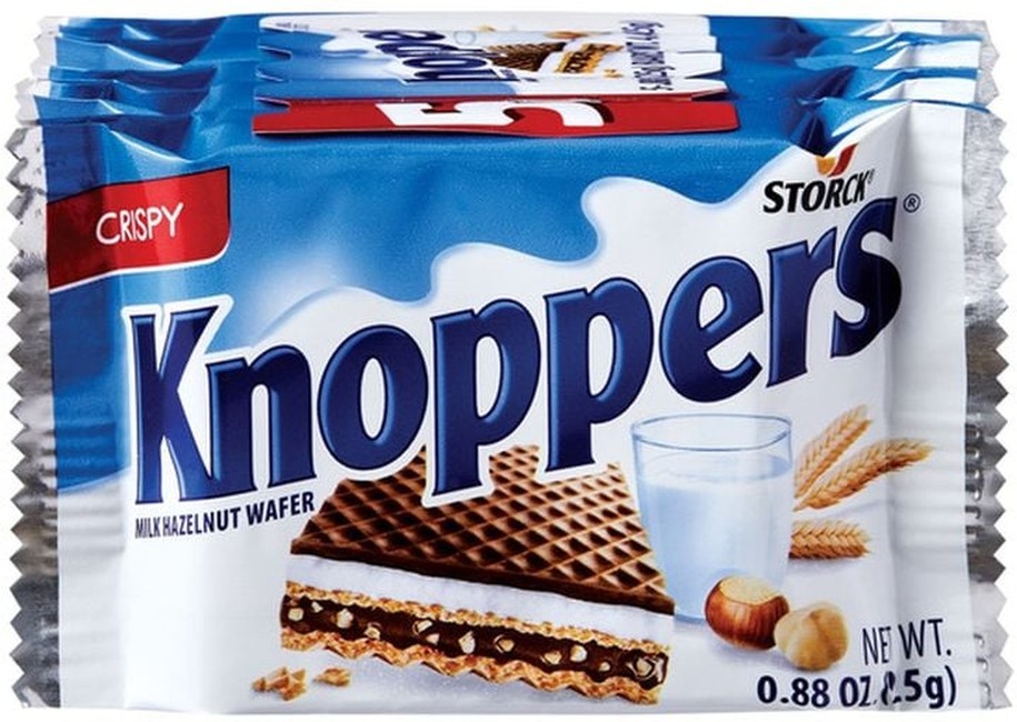 Knoppers Milk Chocolate Hazelnut Wafer Candy