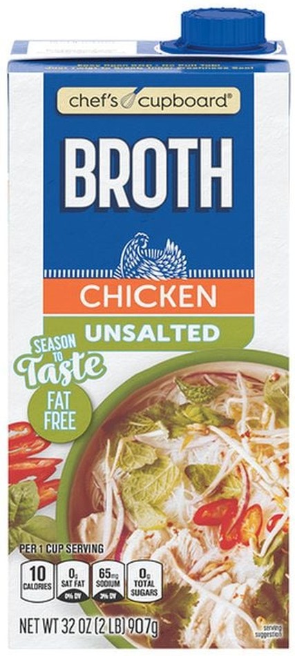 Unsalted Chicken Broth